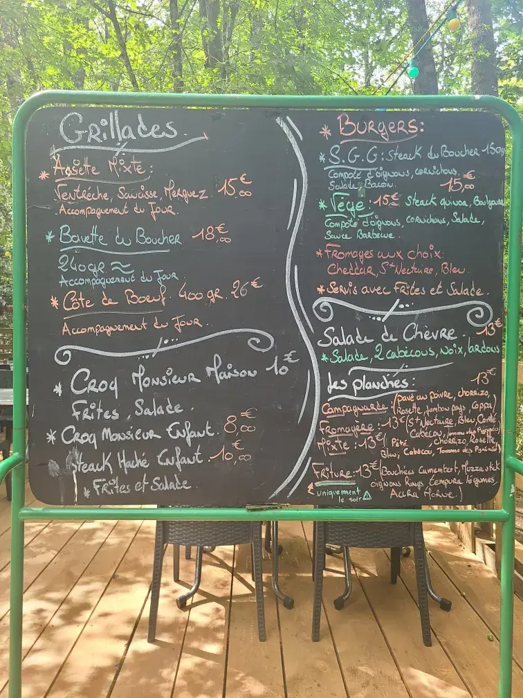 Menu_les sales gosses de Gisèle restaurant guinguette_Église-Neuve-de-Vergt_image_1