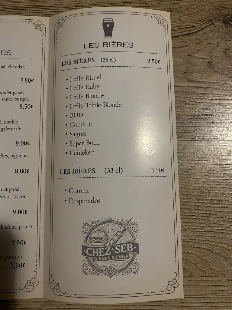 Chez SEB Kebab et burger ristorante a Vergt