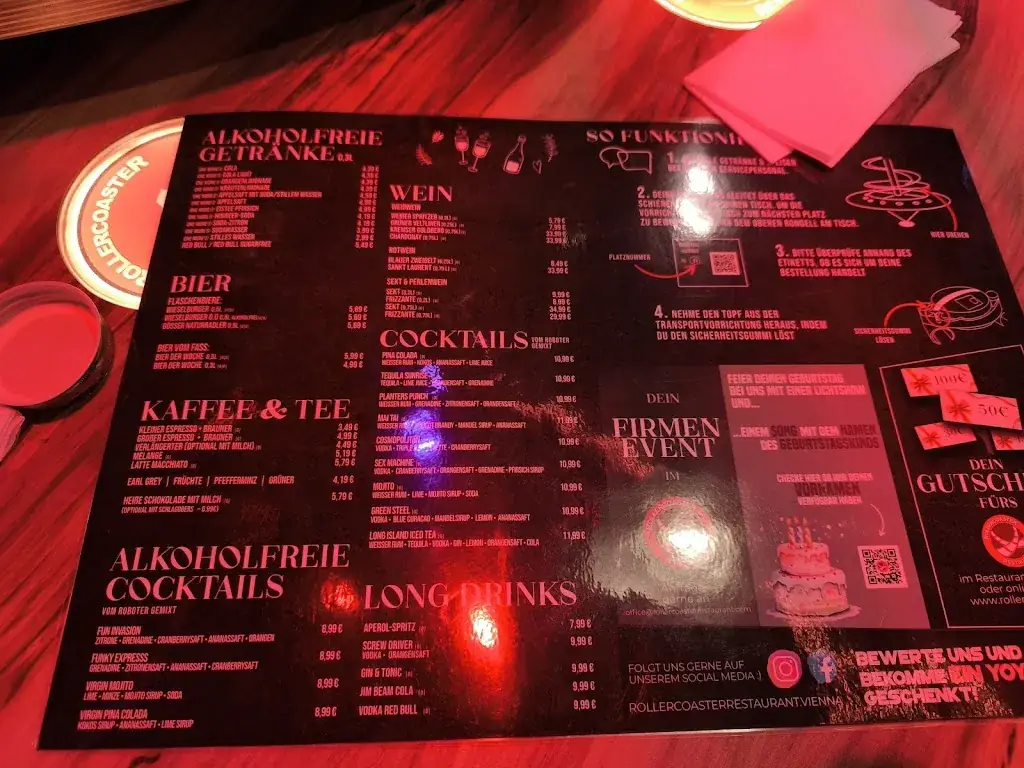 Menu_ROLLERCOASTERRESTAURANT Vienna_Austria_image_2