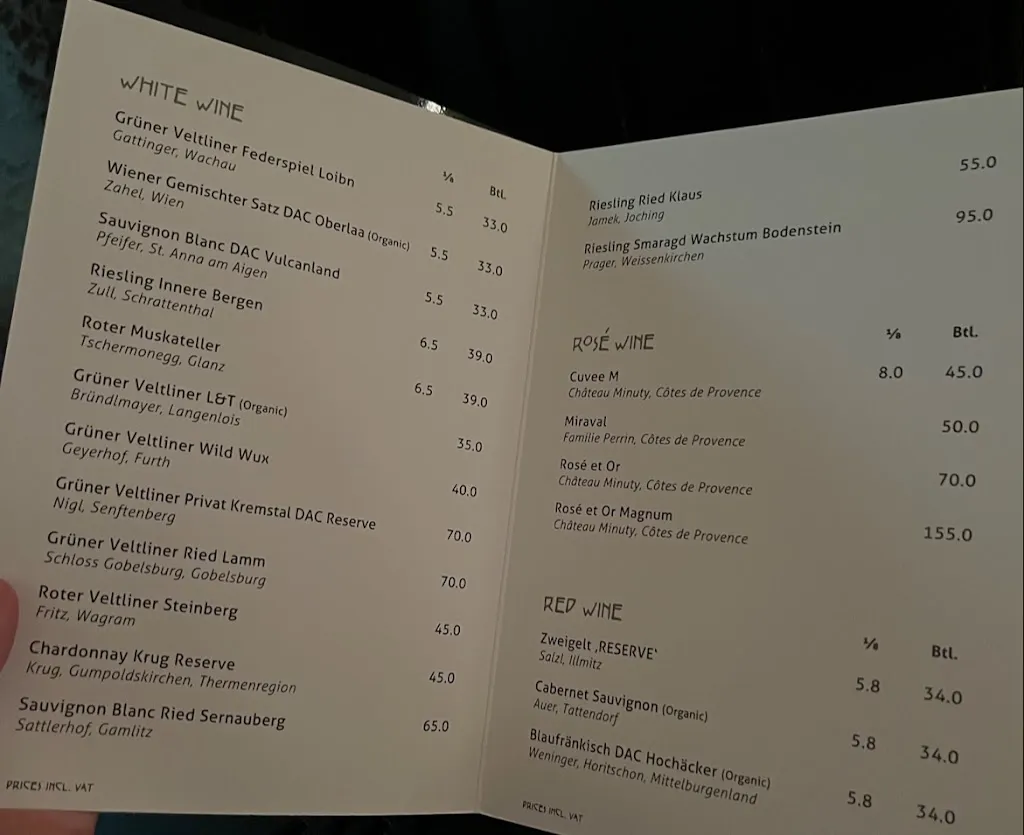 Menu_Restaurant Wiener_Austria_image_2