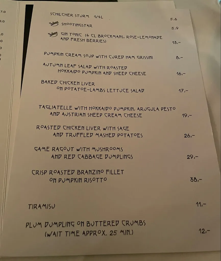 Menu_Restaurant Wiener_Austria_image_3