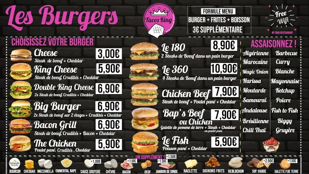 Menu_Tacos King Pont de Claix_Pont-de-Claix_image_4