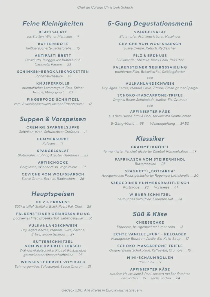 Menu_Vestibül Restaurant im Burgtheater_Austria_image_2