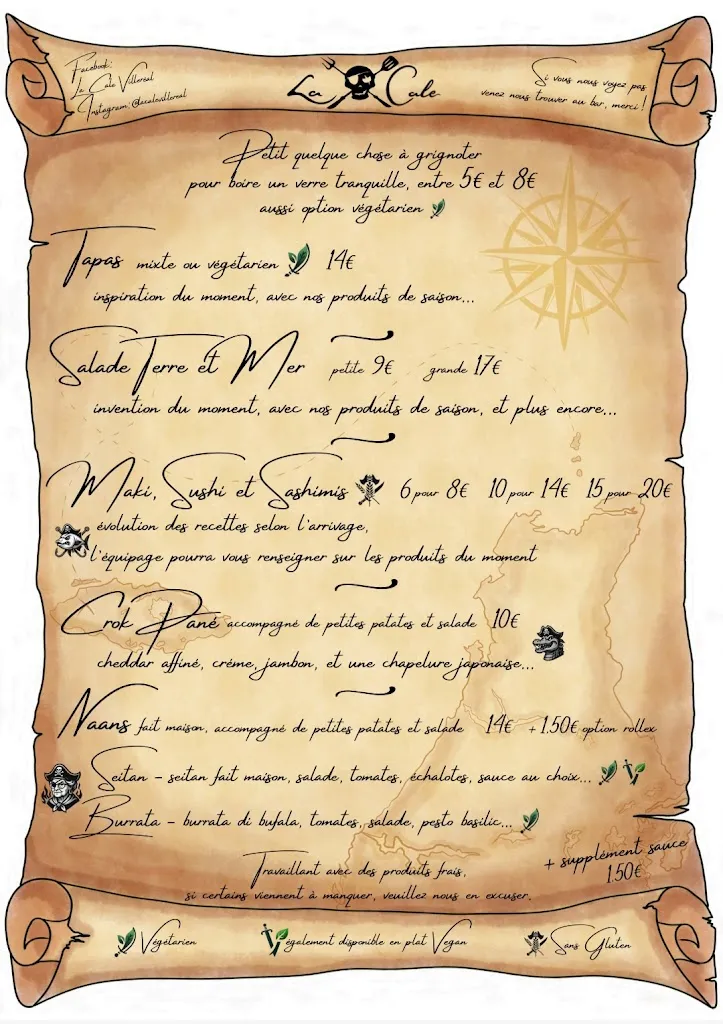 Menu_La Cale - Villeréal_Villeréal_image_1