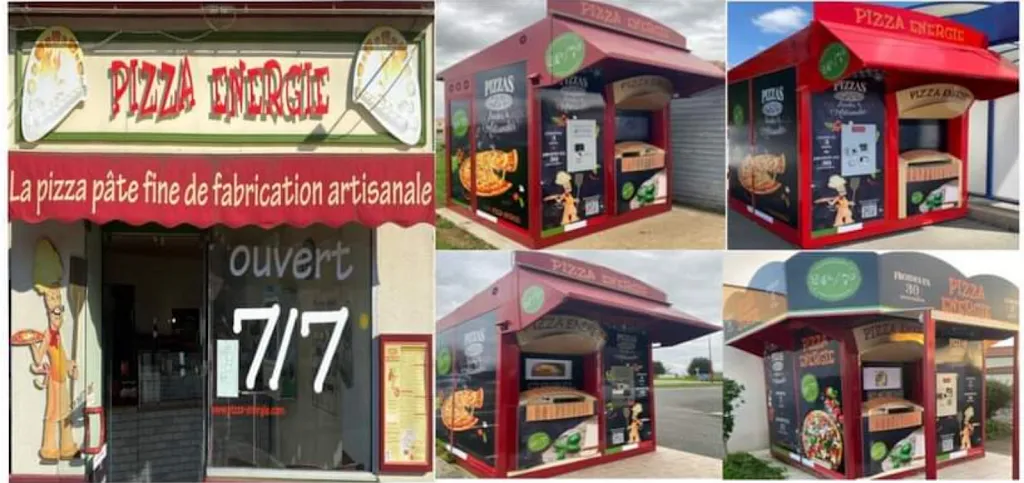 Distributeur 24/24 Pizza Energie restaurant in Villiers-en-Plaine