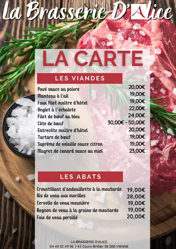 Menu_La Brasserie d'Alice_Vienne_image_2