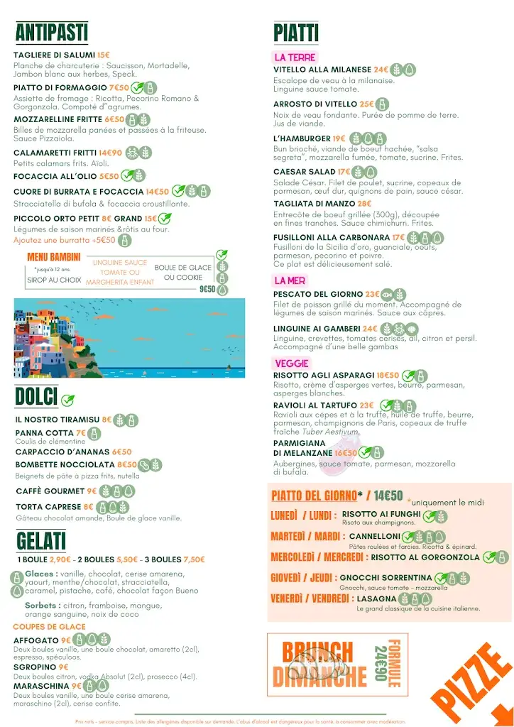 Menu_Lupo : restaurant Italien & pizzeria_Vienne_image_4