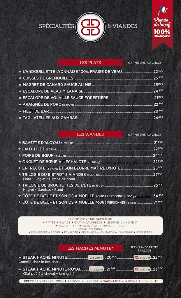 Menu_Le Coin du Bœuf - Steak House - Brasserie - Café_Vienne_image_3