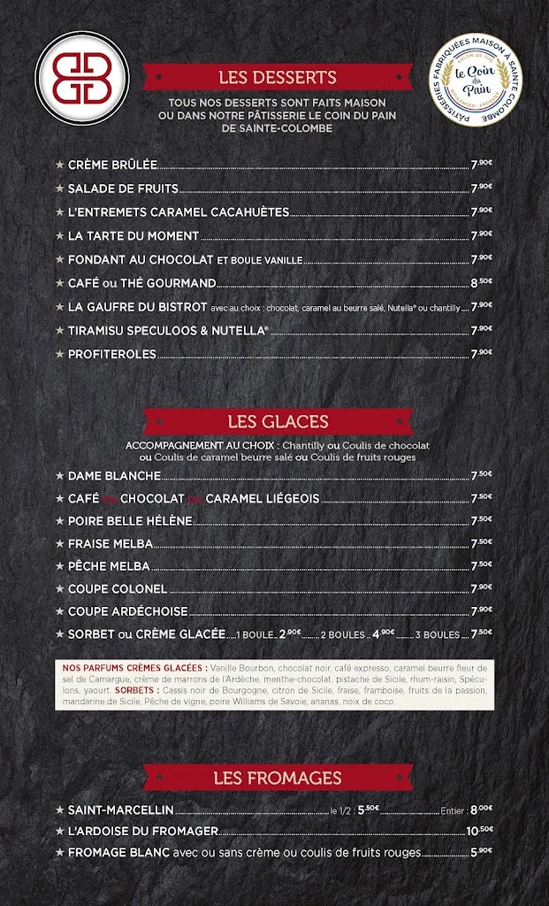 Menu_Le Coin du Bœuf - Steak House - Brasserie - Café_Vienne_image_4