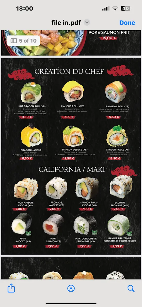 Menu_Restaurant Vienne 38 : McThaï_Vienne_imagen_2