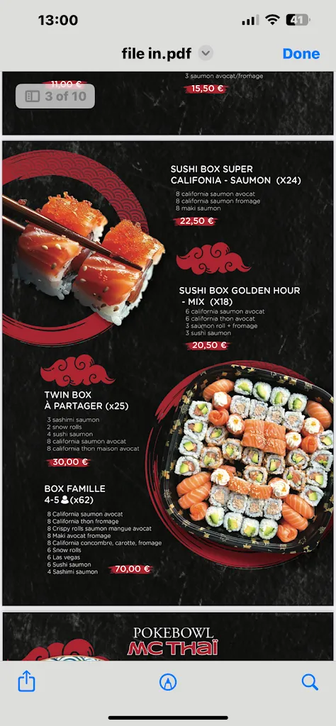 Menu_Restaurant Vienne 38 : McThaï_Vienne_imagen_4