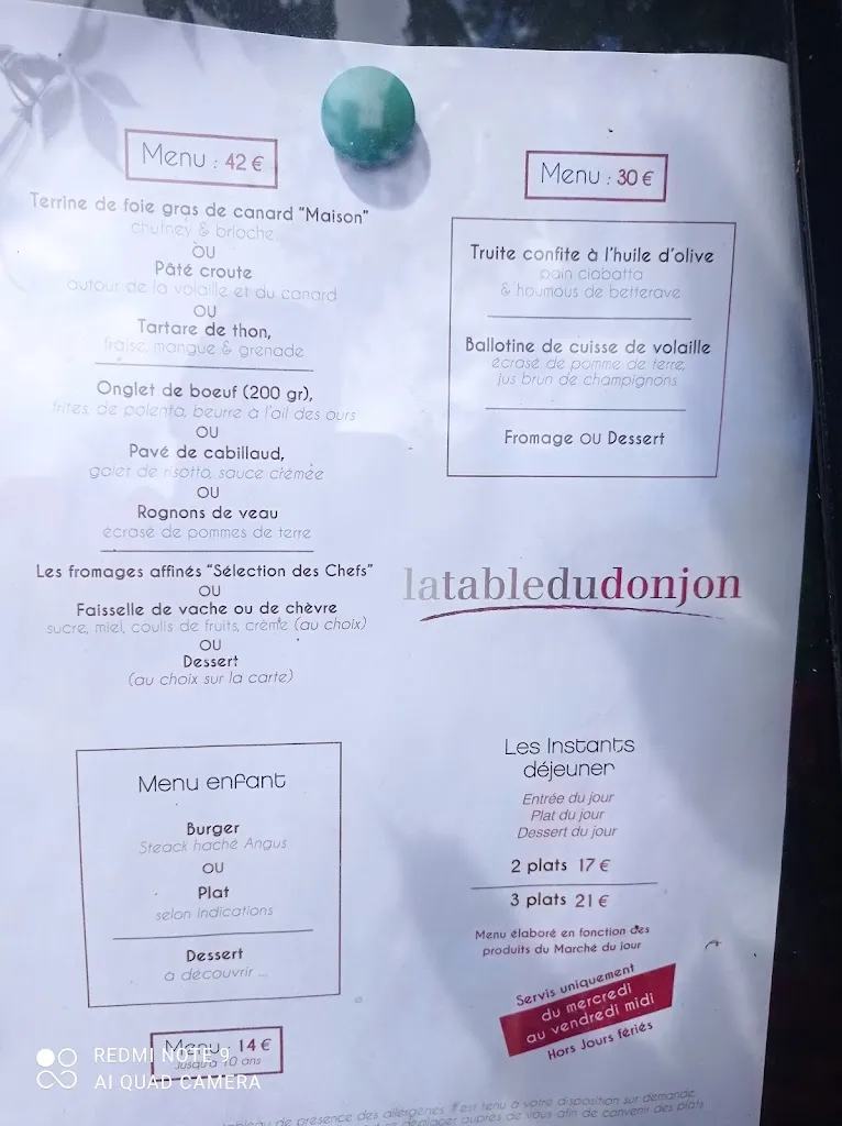 Menu_La Table du Donjon_d'Oingt_image_4