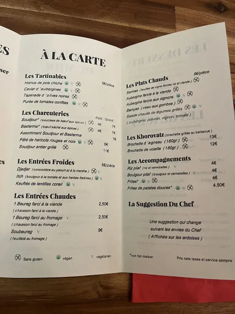 Menu_Restaurant Les Frangins_Vienne_image_2