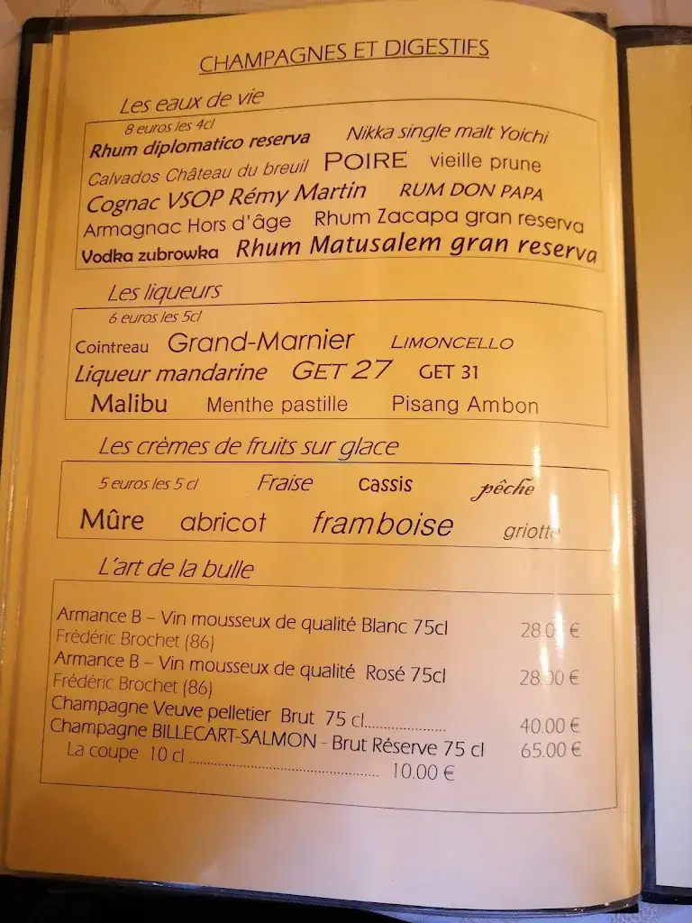 Menu_Restaurant La Gannerie_Vouneuil-sous-Biard_image_1