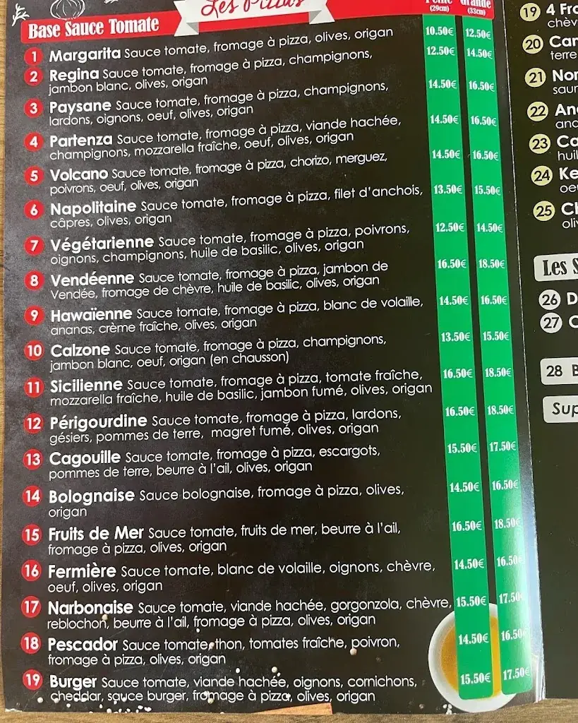 Menu_La Partenza_Vouillé_image_3