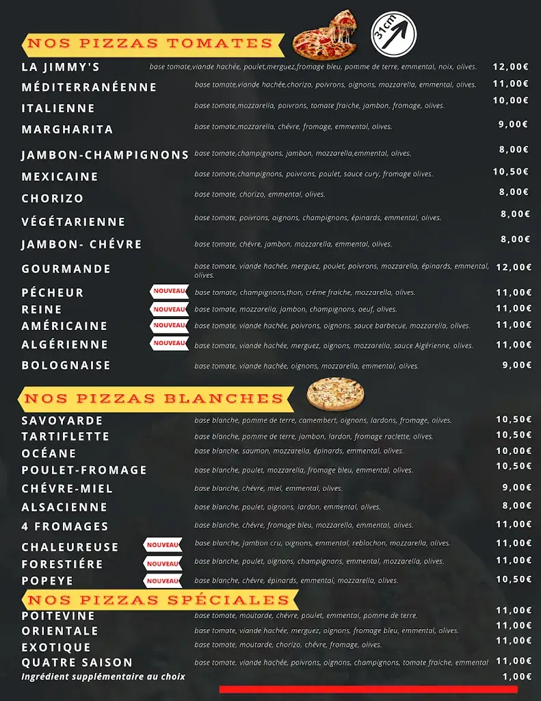 Menu_Le Jimmy's_Vivonne_immagine_2