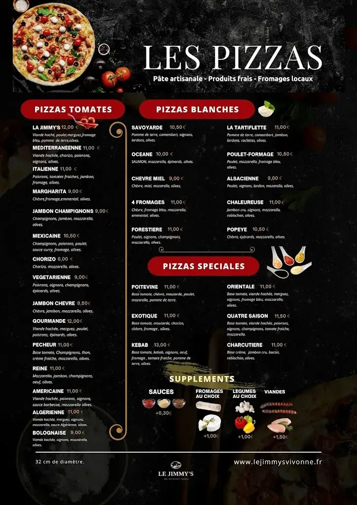 Menu_Le Jimmy's_Vivonne_immagine_4