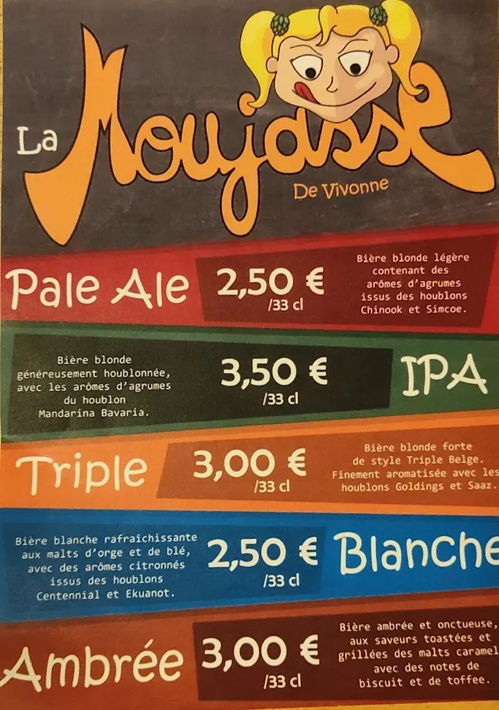 Menu_Brasserie La Moujasse_Vivonne_image_1