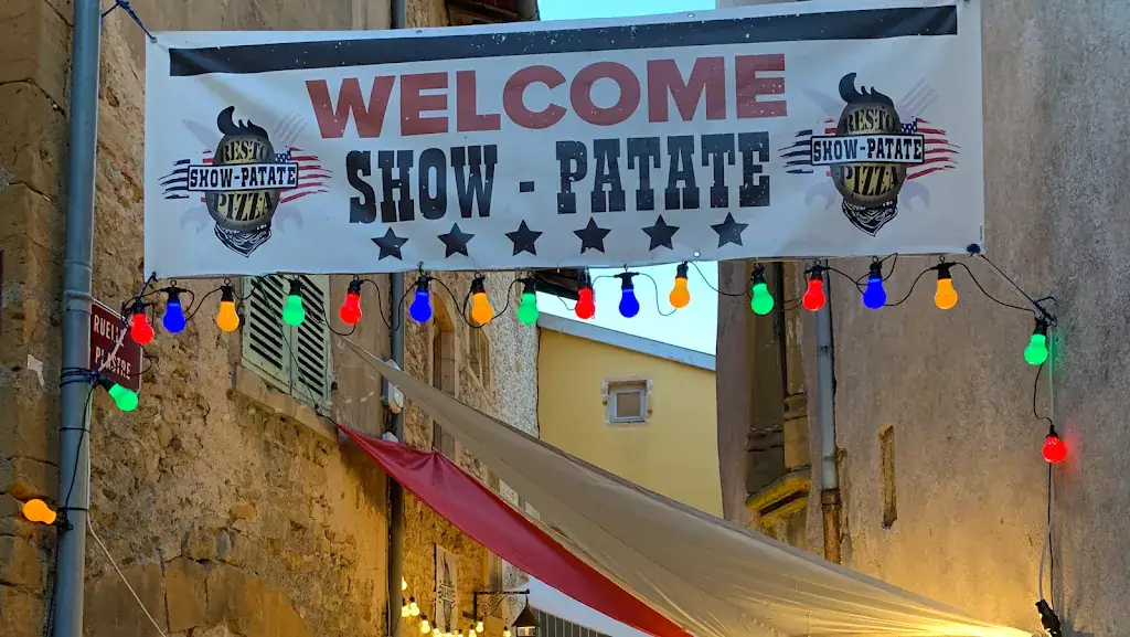 Show-Patate restaurant in d'Oingt