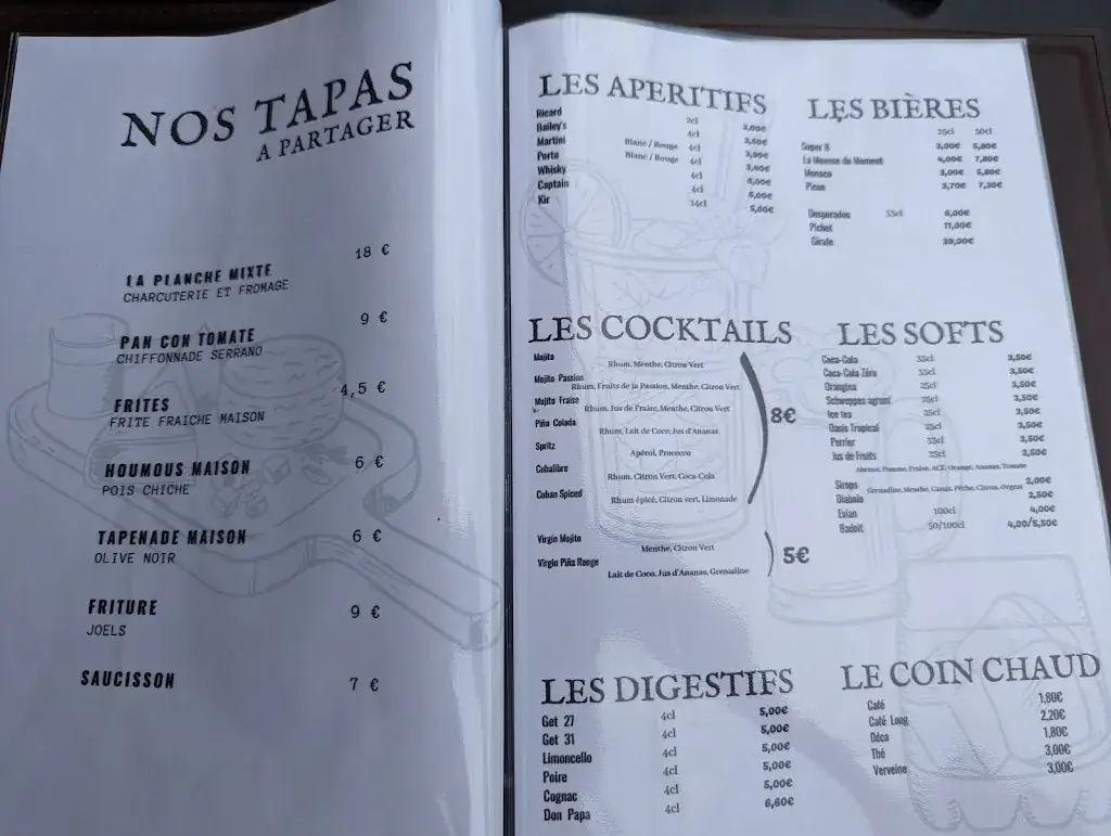 Menu_La Guinguette au bord de l'eau_d'Oingt_immagine_4