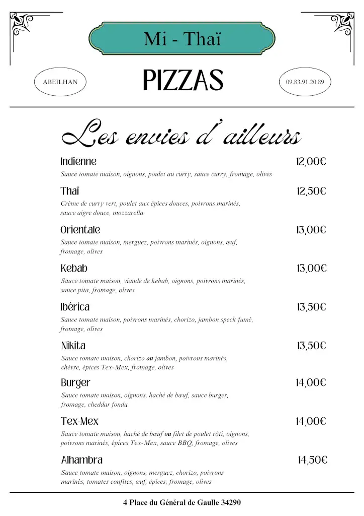 Menu_Pie Za Folie_Abeilhan_image_1