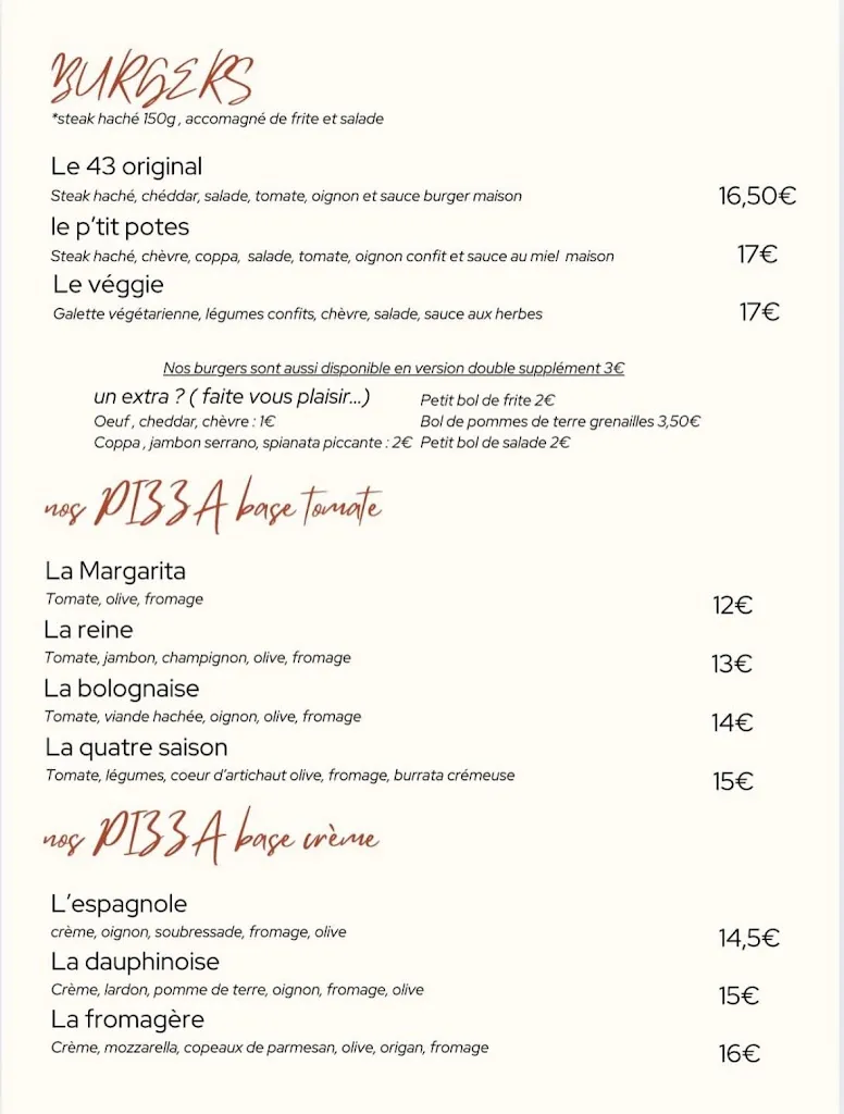 Menu_Latitude 43 By Les P’tits Potes_Magalas_image_2