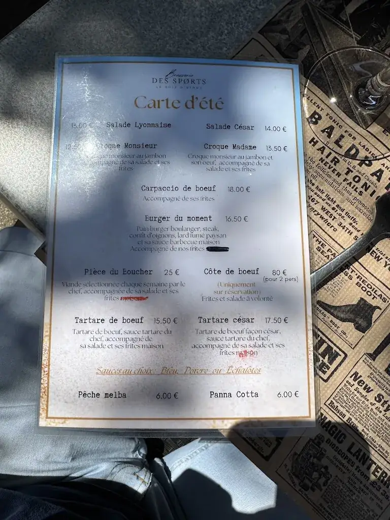 Menu_Brasserie Des Sports_d'Oingt_image_4