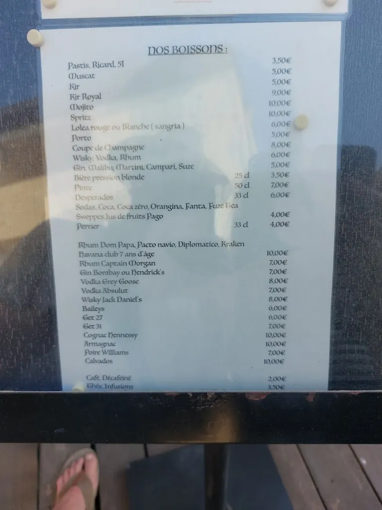 Menu_La table de Paco_Aigues-Mortes_image_1