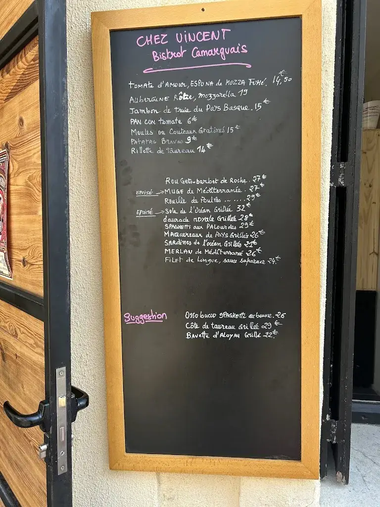 Menu_Chez Vincent, Aigues-Mortes_Aigues-Mortes_image_1
