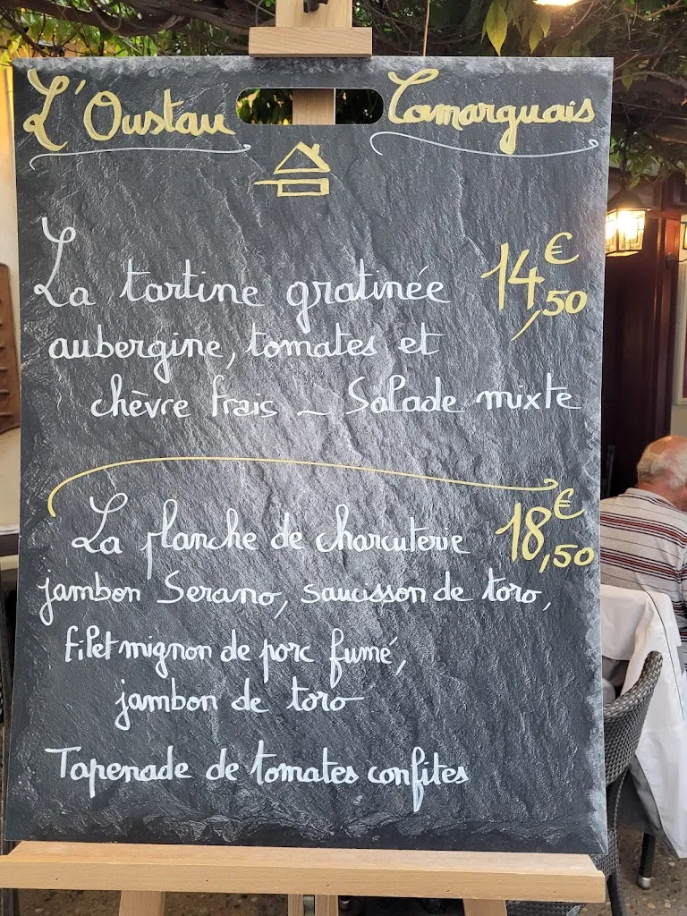 Menu_L'oustau camarguais_Aigues-Mortes_image_4