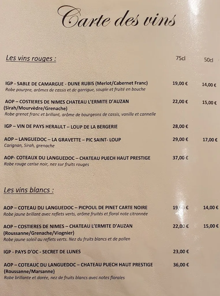 Menu_Le Minos_Aigues-Mortes_image_1