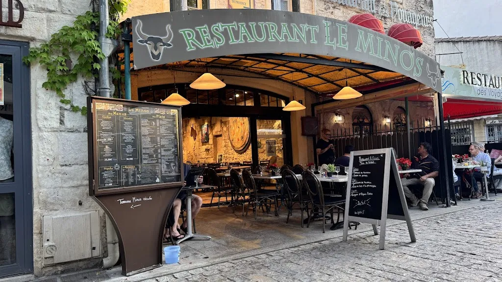 Le Minos restaurant in Aigues-Mortes