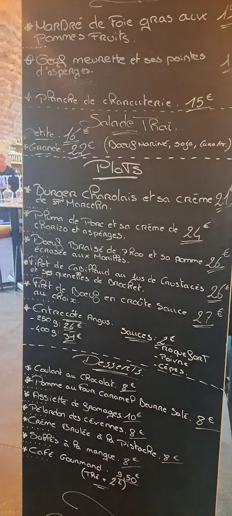 Menu_La Table du clocher_Aigues-Vives_image_2