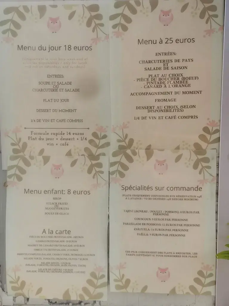 Menu_Chez Jeannette_Aigues-Vives_image_2