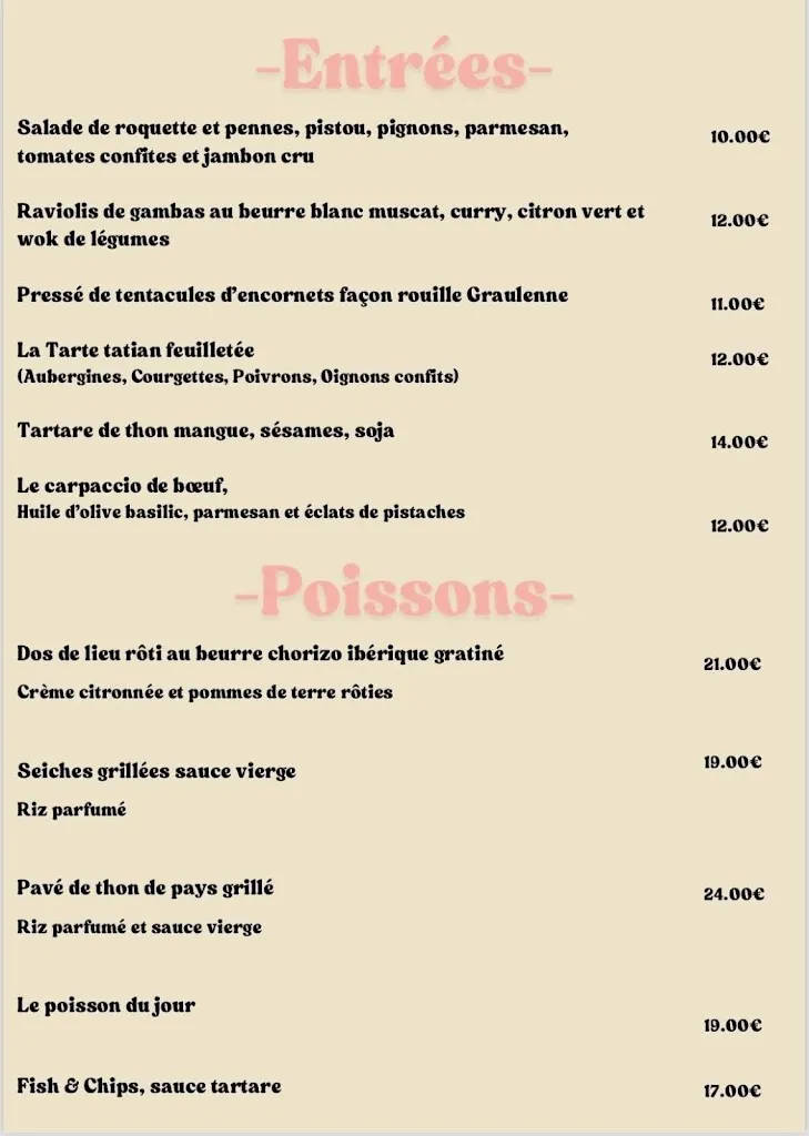 Menu_Restaurant Le Pano_Calvisson_image_2