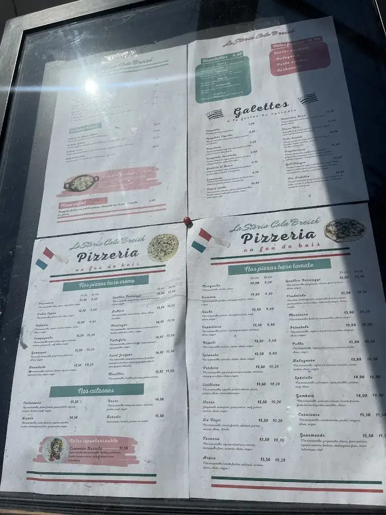 Menu_La Storia Cala'Breizh _Gallargues-le-Montueux_image_4