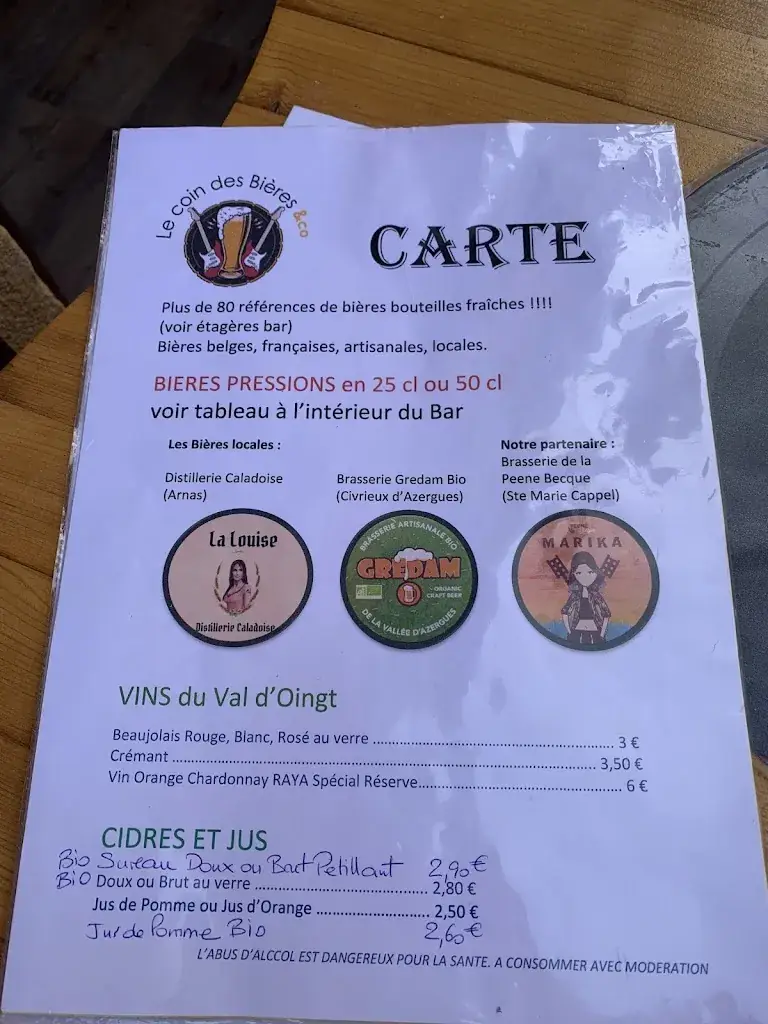 Menu_Le coin des bières & co_d'Oingt_image_3