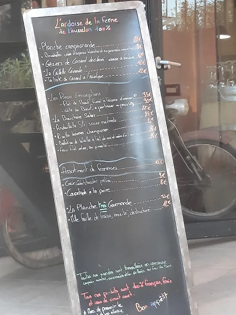 Menu_Restaurant la Ferme de l'Ausselon_Vauvert_image_3