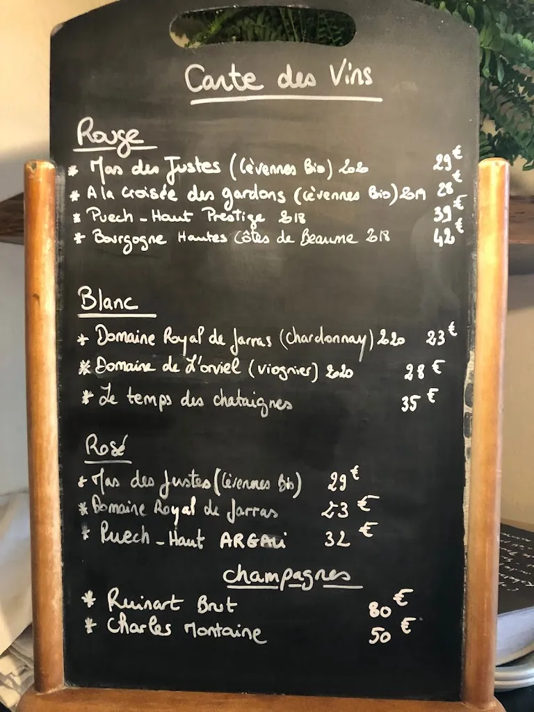 Menu_Restaurant le Griffou_Saint-Laurent-d'Aigouze_imagen_1