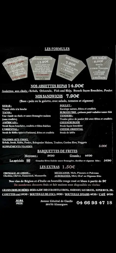 Menu_O'REPIT kebab tacos & PIZZA_Aimargues_image_1