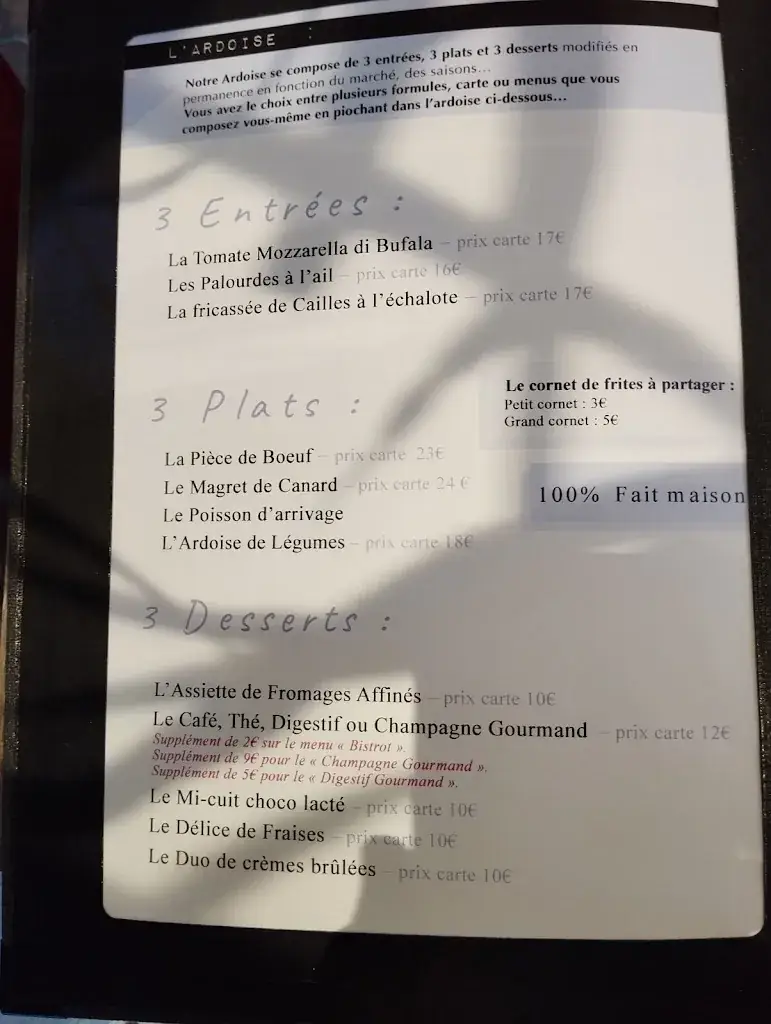 Menu_L' ardoise du marché_Agde_image_2