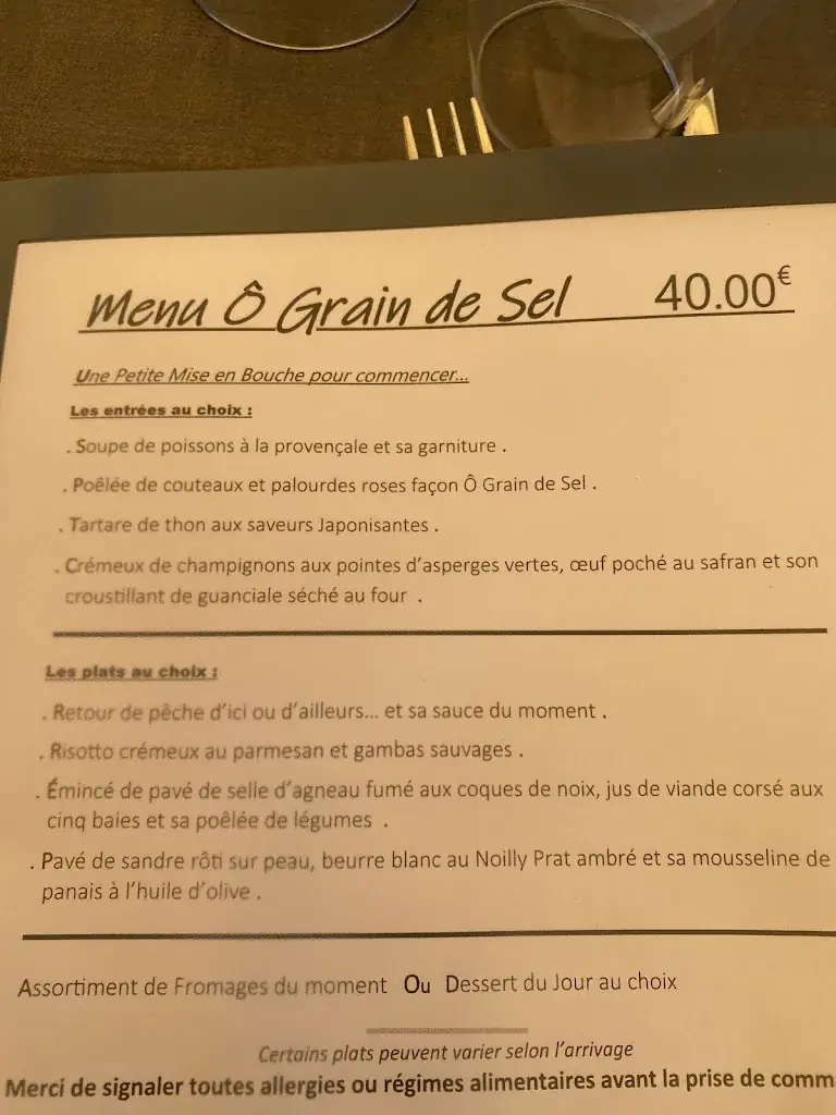 Menu_Ô Grain de Sel_Agde_image_1