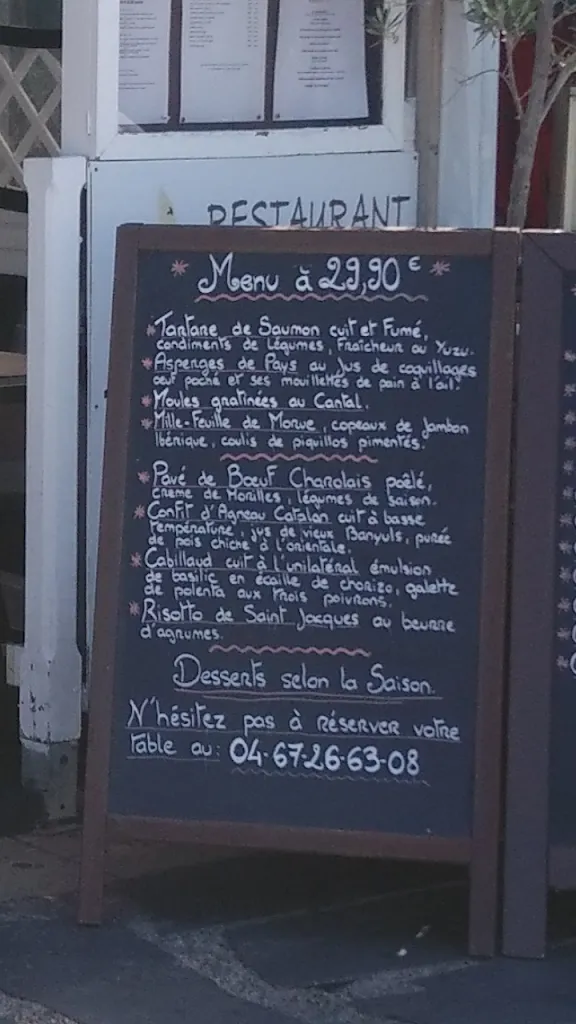 Menu_La Table de la Mer_Agde_image_3