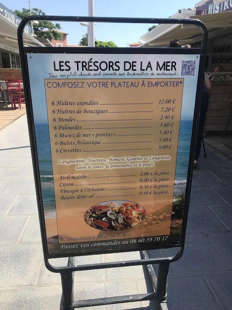 Menu_Les Trésors de La Mer_Agde_image_2