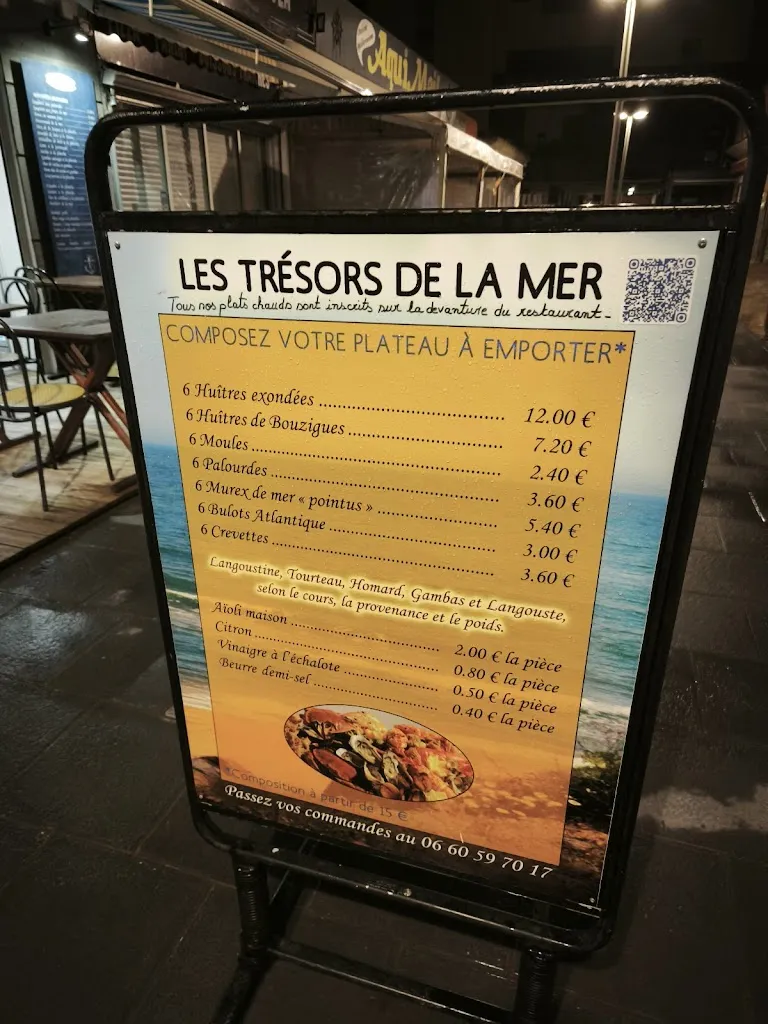 Menu_Les Trésors de La Mer_Agde_image_4