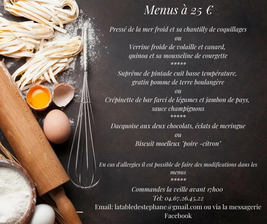 Menu_La Table De Stephane_Agde_image_3