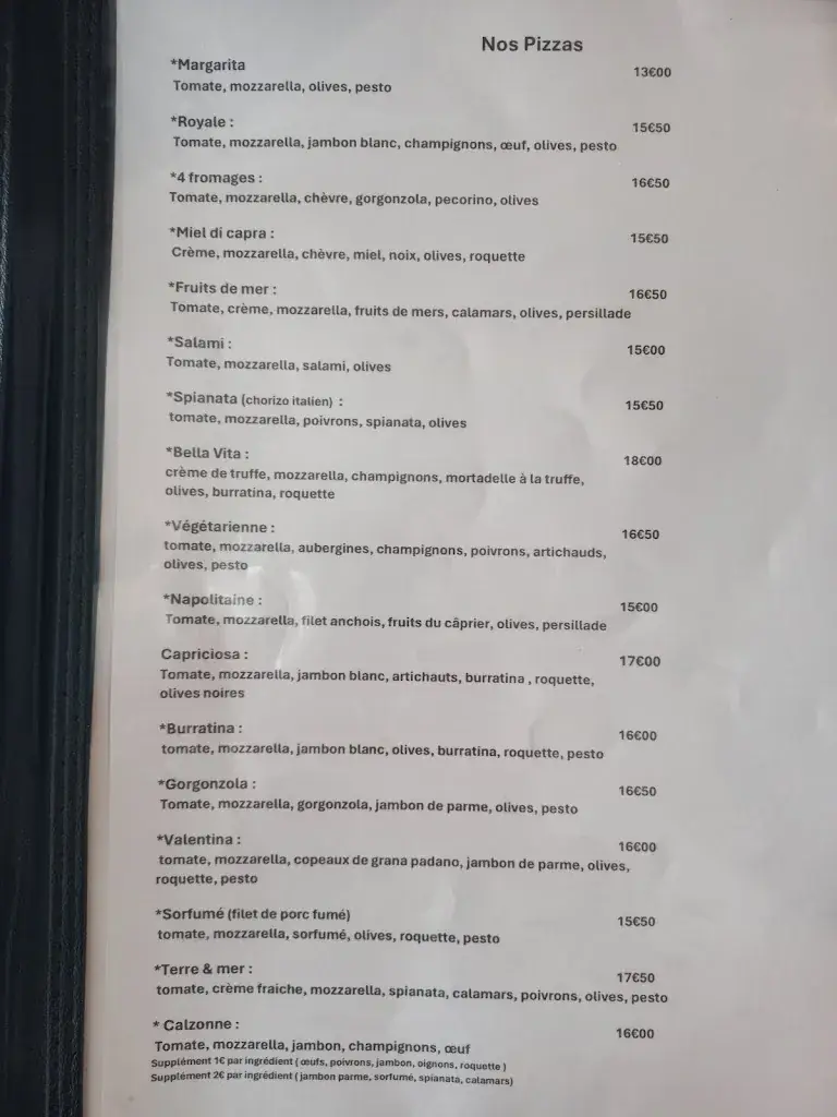 Menu_Restaurant Bella Vita_Agde_image_3