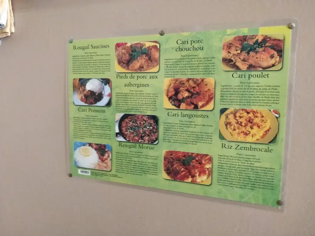 Menu_Grand-îlet Restaurant réunionnais_Colombe_immagine_4