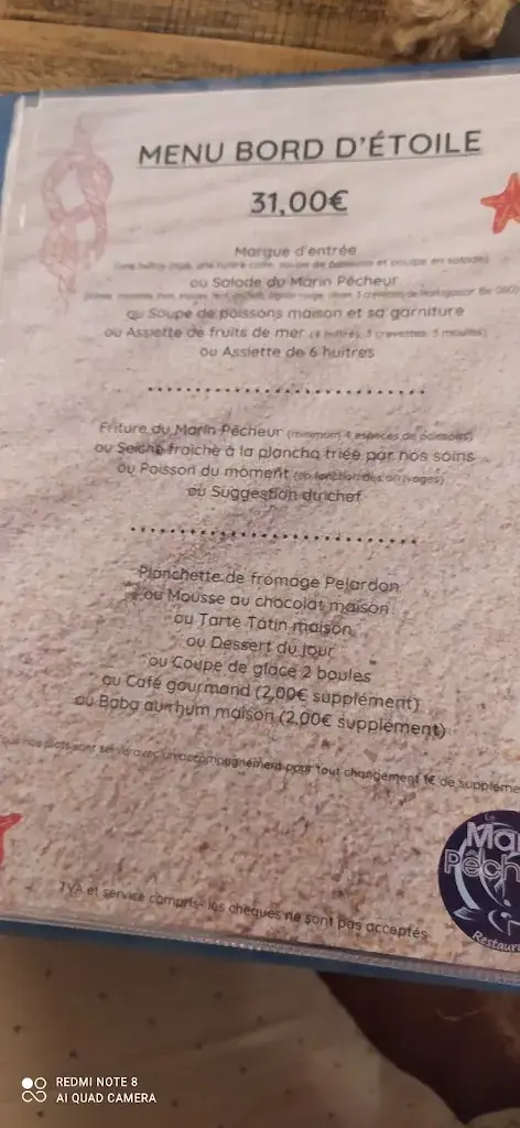 Menu_Le Marin Pêcheur_Agde_image_2