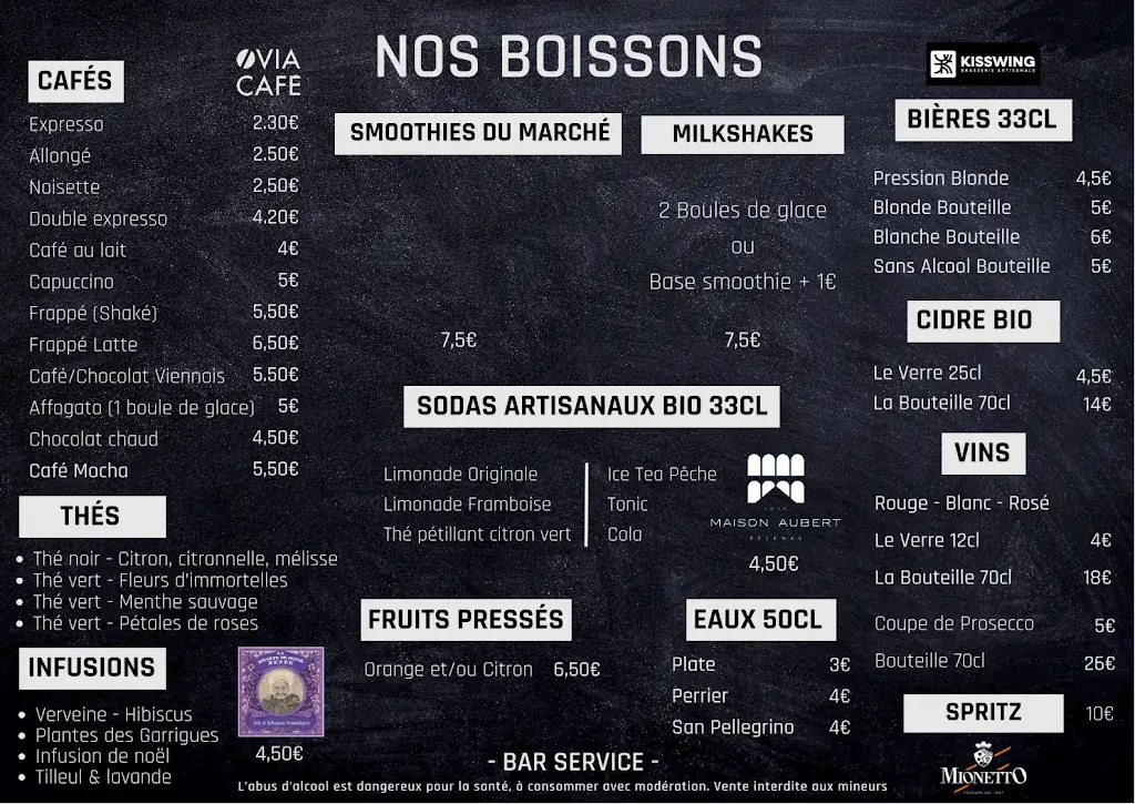 Menu_Les Délices de Louise_Agde_image_1